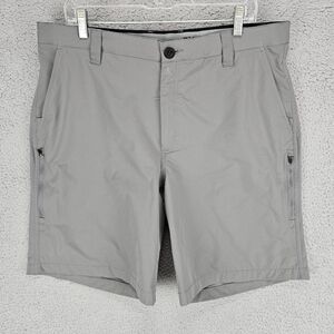 Men's Orvis Gray Tech Short Multi Pocket Performance Shorts Size 36